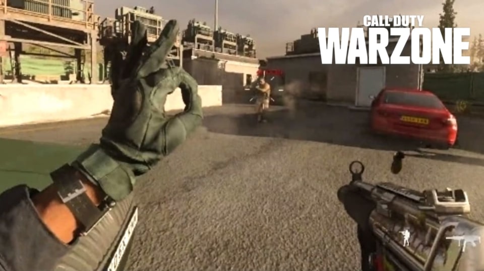 OK gesto v Call of Duty